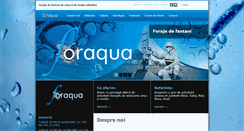 Desktop Screenshot of foraqua.ro