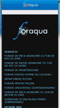 Mobile Screenshot of foraqua.ro