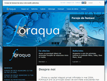 Tablet Screenshot of foraqua.ro